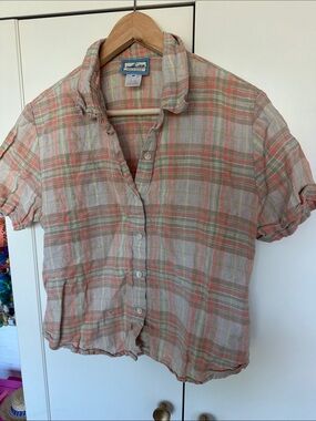 Pendleton linen shirt